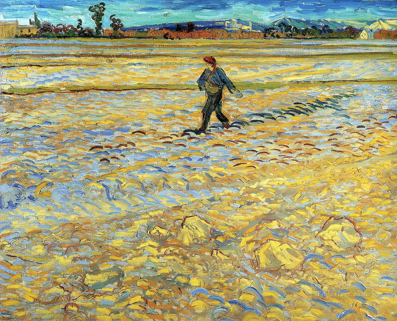 Sower Vincent van Gogh Oil Paintings